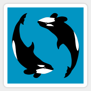 Orca pair Magnet